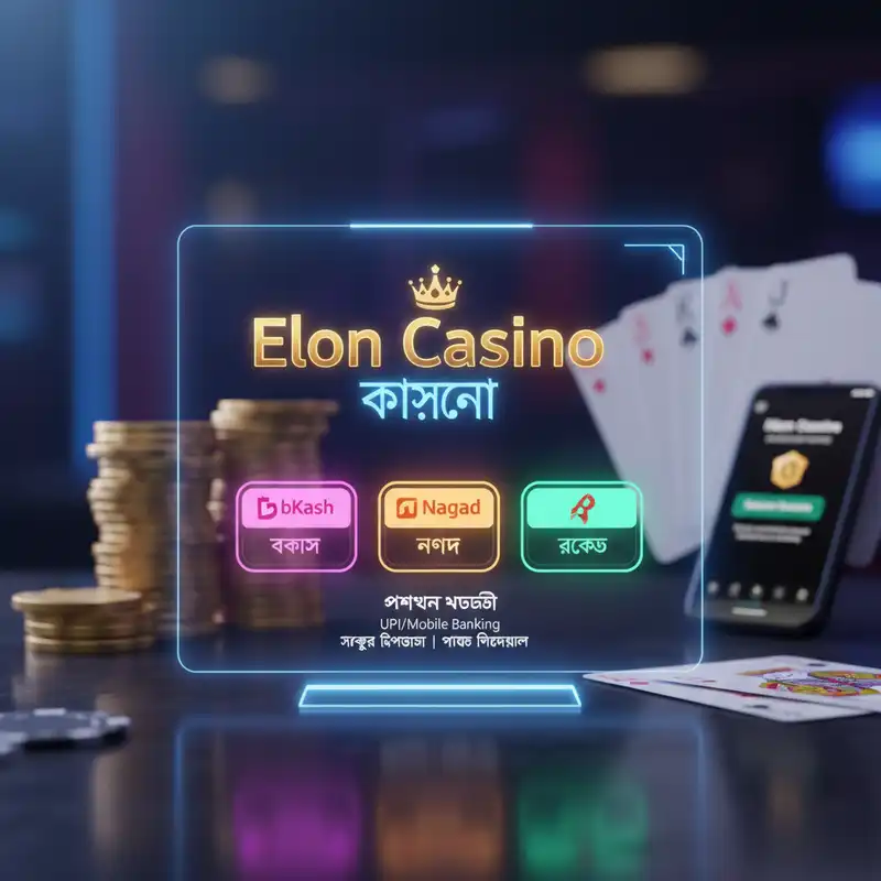 Elon Casino পেমেন্ট পদ্ধতি - বিকাশ নগদ রকেট